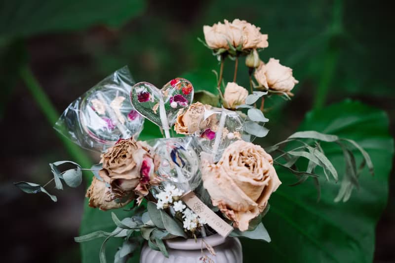 【現貨免運當日配送】龍情蜜意/手工金箔棒棒糖花束