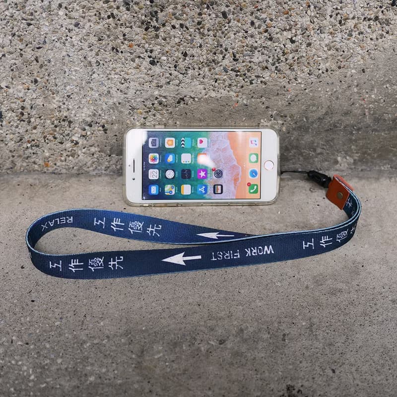 手機掛繩Cellphone Strap-工作優先-掛手機/小風扇/相機