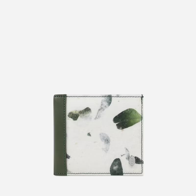 Leaf bifold card wallet - Camouflage