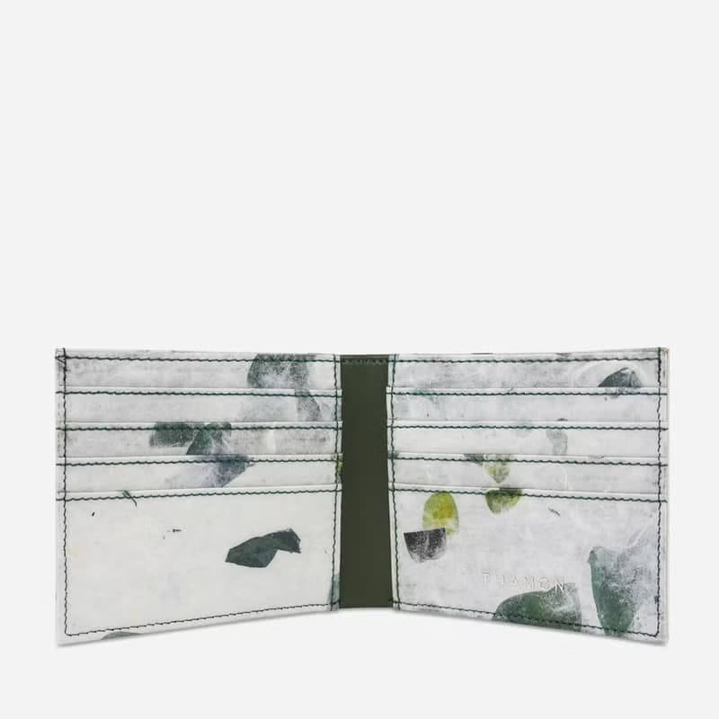 Leaf bifold card wallet - Camouflage