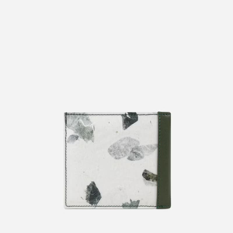 Leaf bifold card wallet - Camouflage