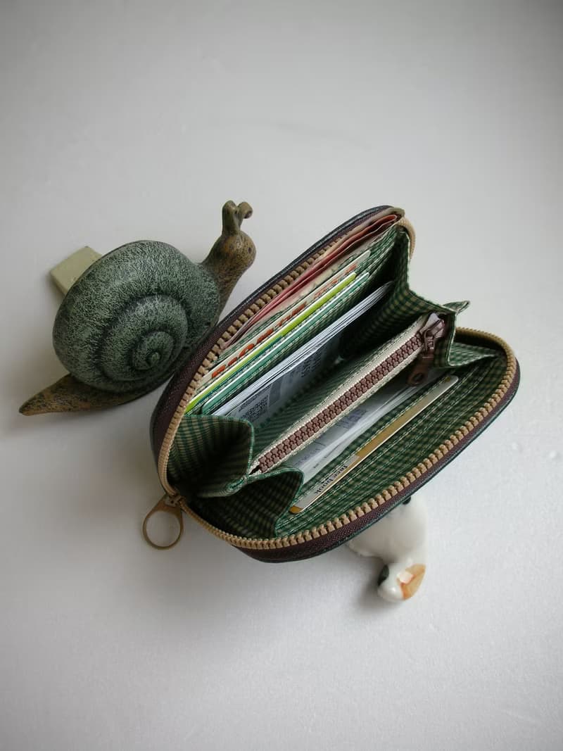 蘇格蘭經典斜格壓紋防水布-短夾/皮夾/零錢包/禮物