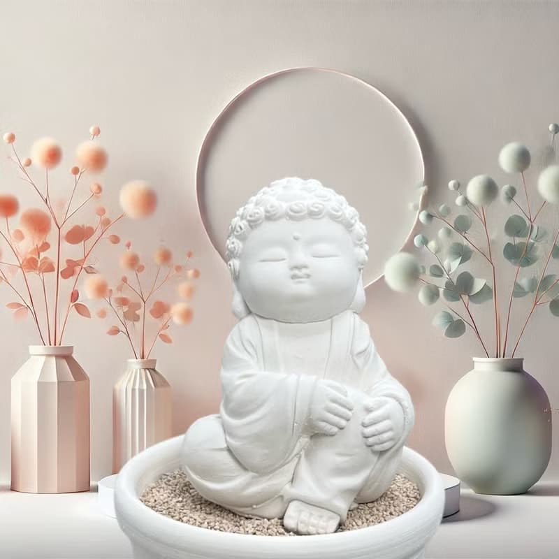 靜謐之美學 淨念吉祥小佛之隨願小盤套組  精緻台灣文創禮品