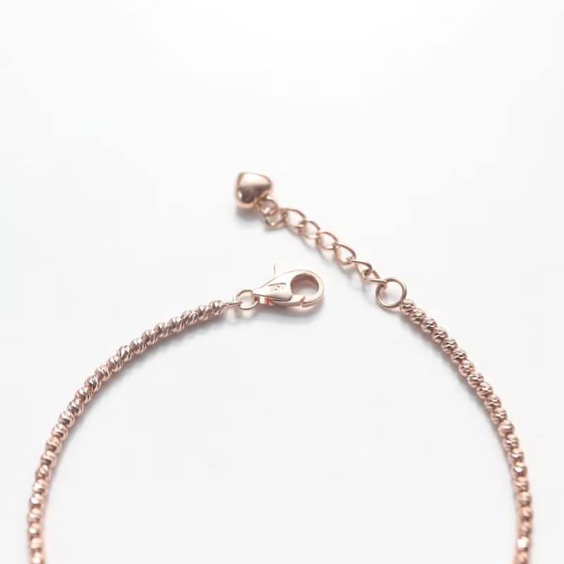 18K Shinning Ball Bracelet 閃亮切割金球手鍊