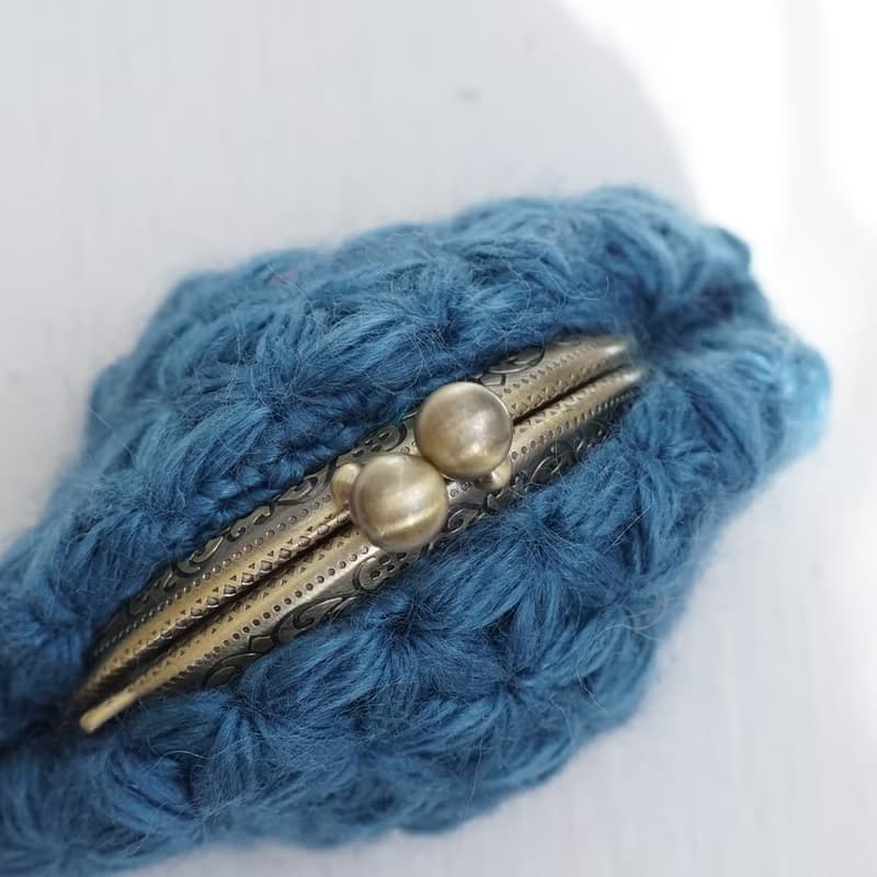 Ba-ba (m) Jasmine Stitch crochet coinpurse No.C1738