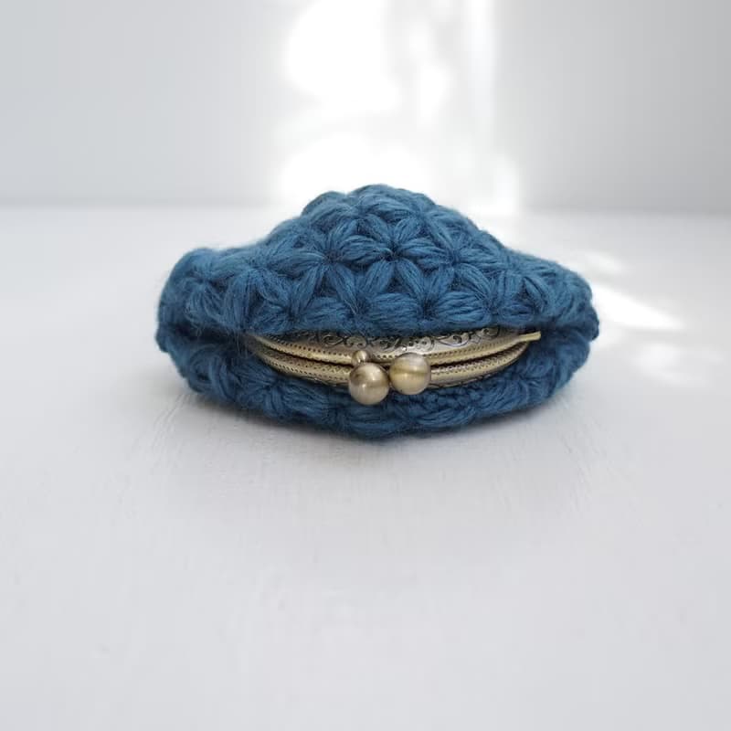 Ba-ba (m) Jasmine Stitch crochet coinpurse No.C1738