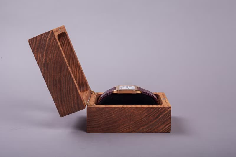 Wood watch box for man woman Engraved watch storage organizer Handcrafted box