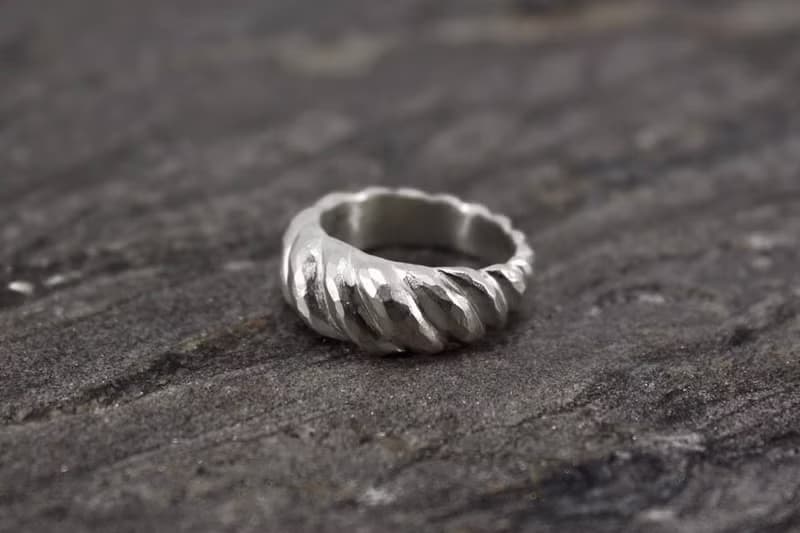 No.022 ANTELOPE HORNS RING 湖羚獸角戒 - 925純銀