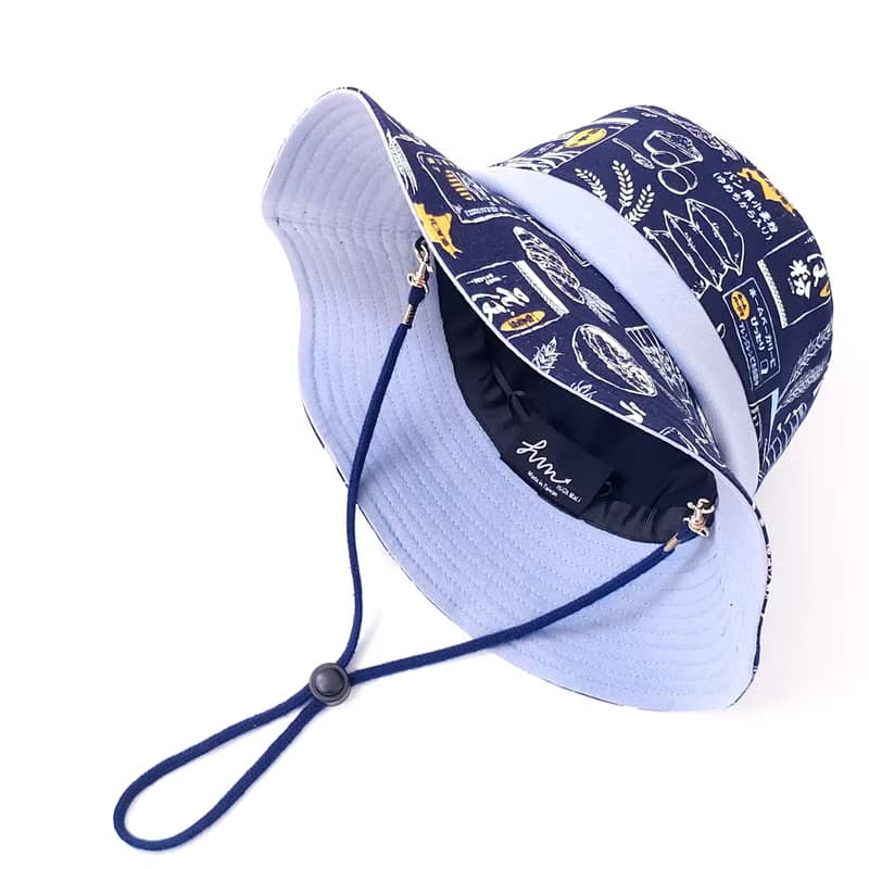 【HiGh MaLi】山系復古登山帽/藍色稻米#禮物#復古#古着