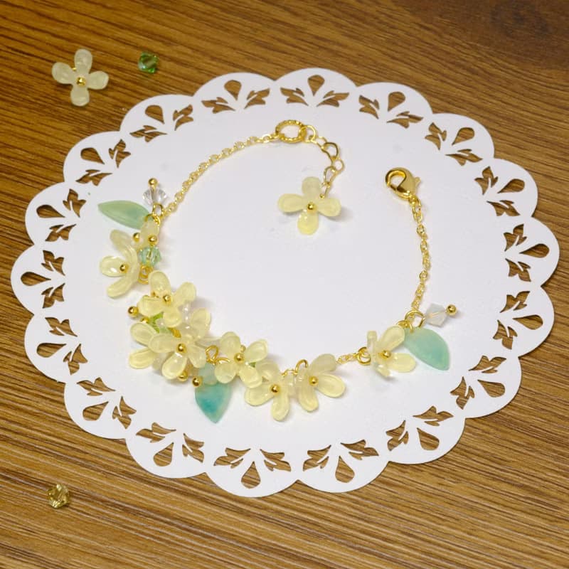 桂花手鍊【月中花】