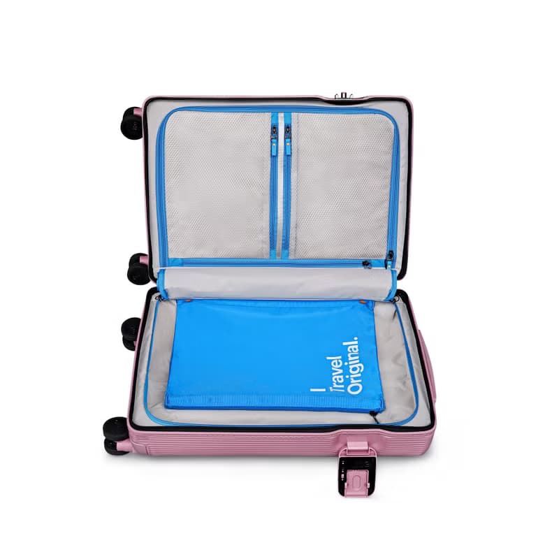 ITO 夢境粉 PISTACHIO 2 STRIPED 開心果抗菌行李箱登機托運箱