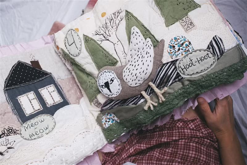 Custom book to order. A gift for the 1st birthday. Book in BOHO style.独一无二.私人订制.