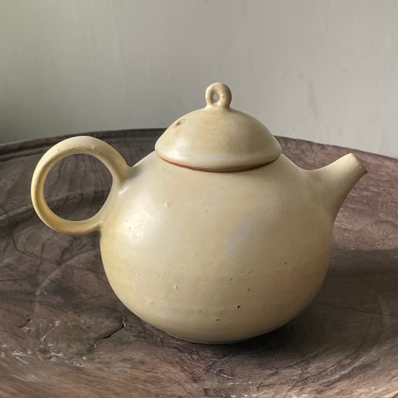 胖胖鵝黃茶具組