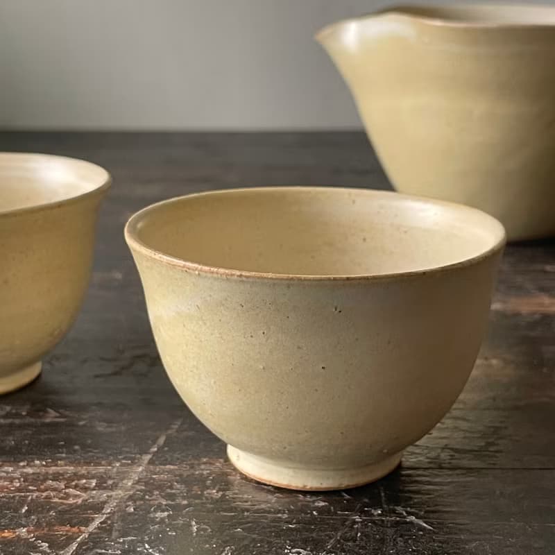 胖胖鵝黃茶具組
