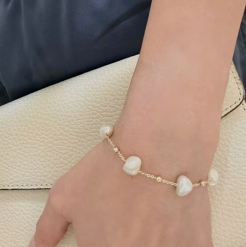 渴望手鍊 | 14K注金 珍珠 | 免運 | Belinda輕珠寶