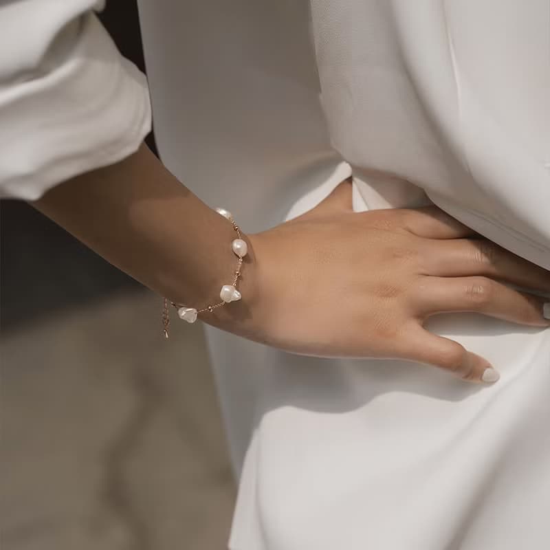 渴望手鍊 | 14K注金 珍珠 | 免運 | Belinda輕珠寶