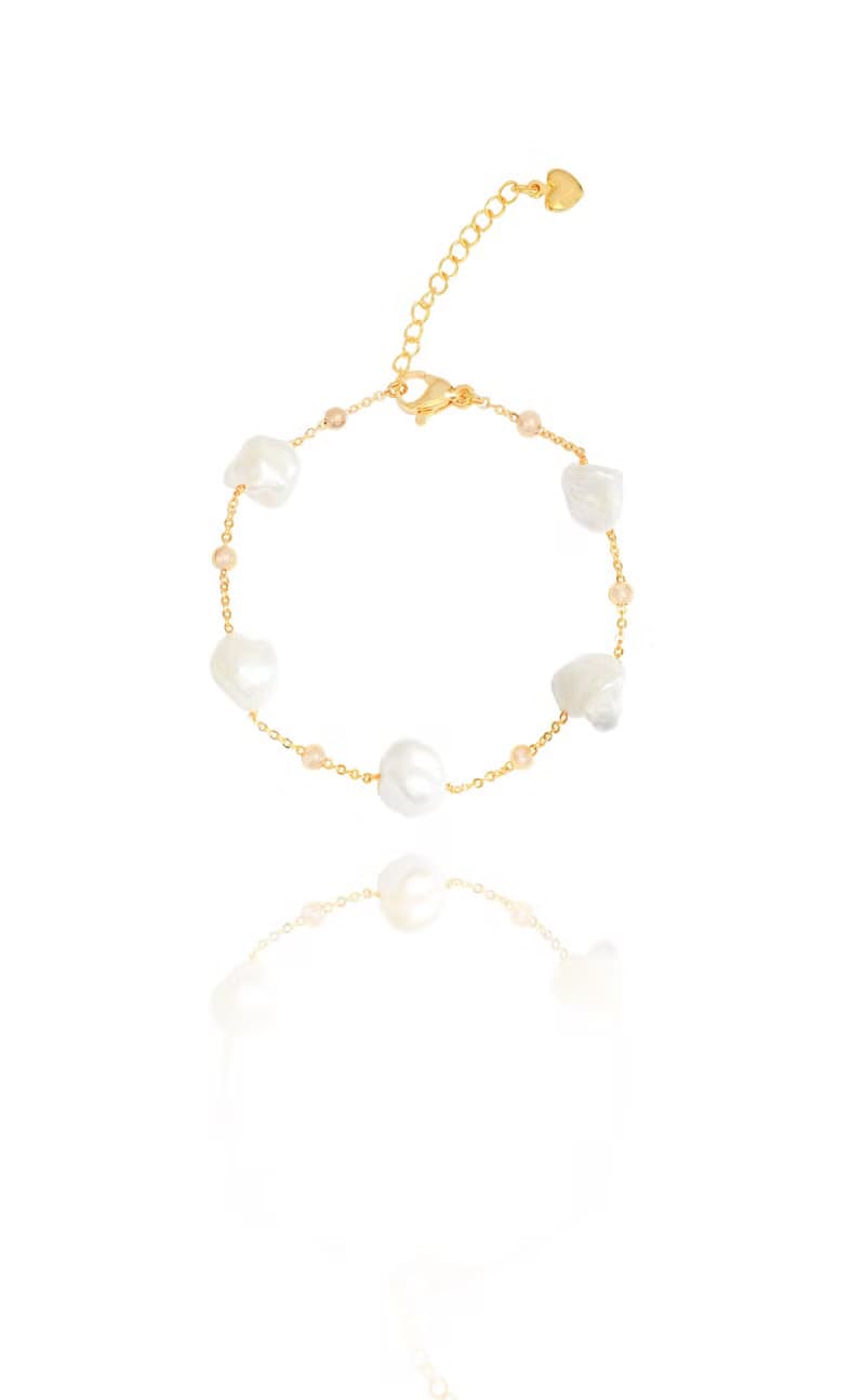 渴望手鍊 | 14K注金 珍珠 | 免運 | Belinda輕珠寶