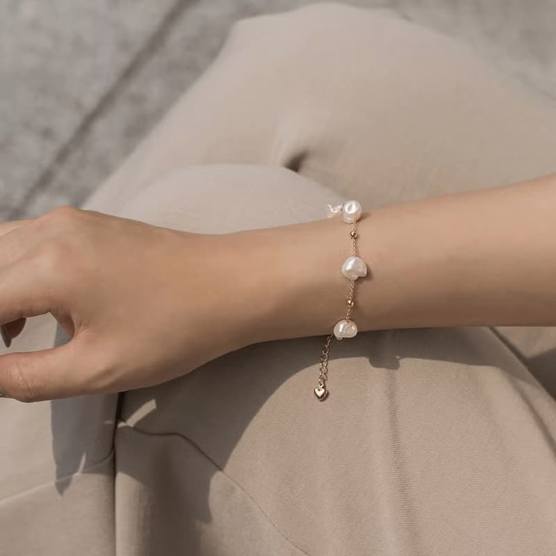 渴望手鍊 | 14K注金 珍珠 | 免運 | Belinda輕珠寶