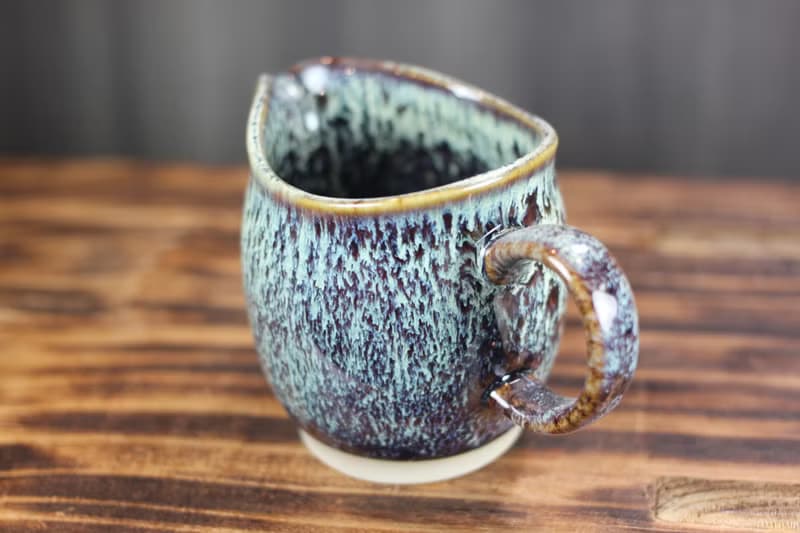 【送禮好物】200ml 岩雪 天目釉 茶海 公道杯 鶯歌名家葉敏祥作