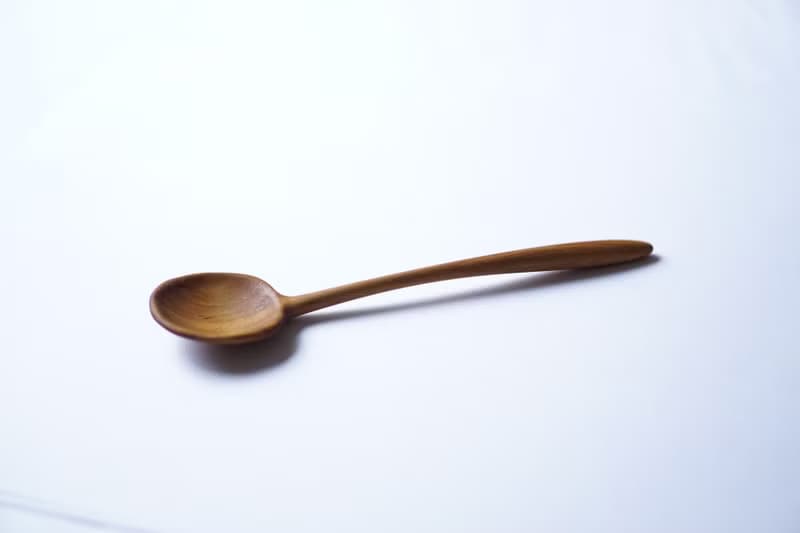 木のスープスプーン, チーク