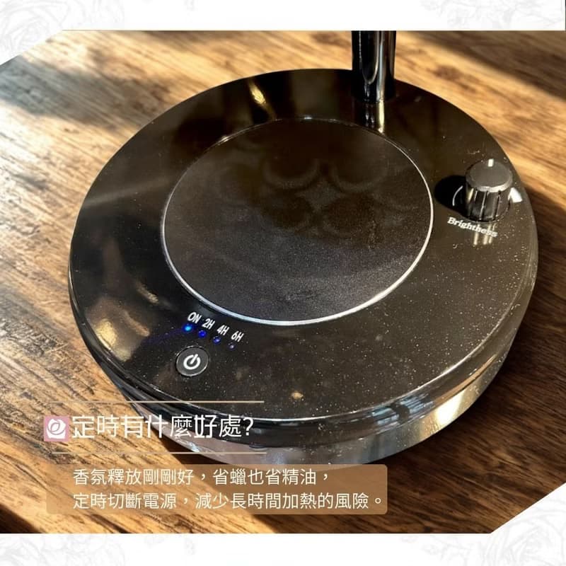 黑鎳定時融蠟燈-紳士伯爵