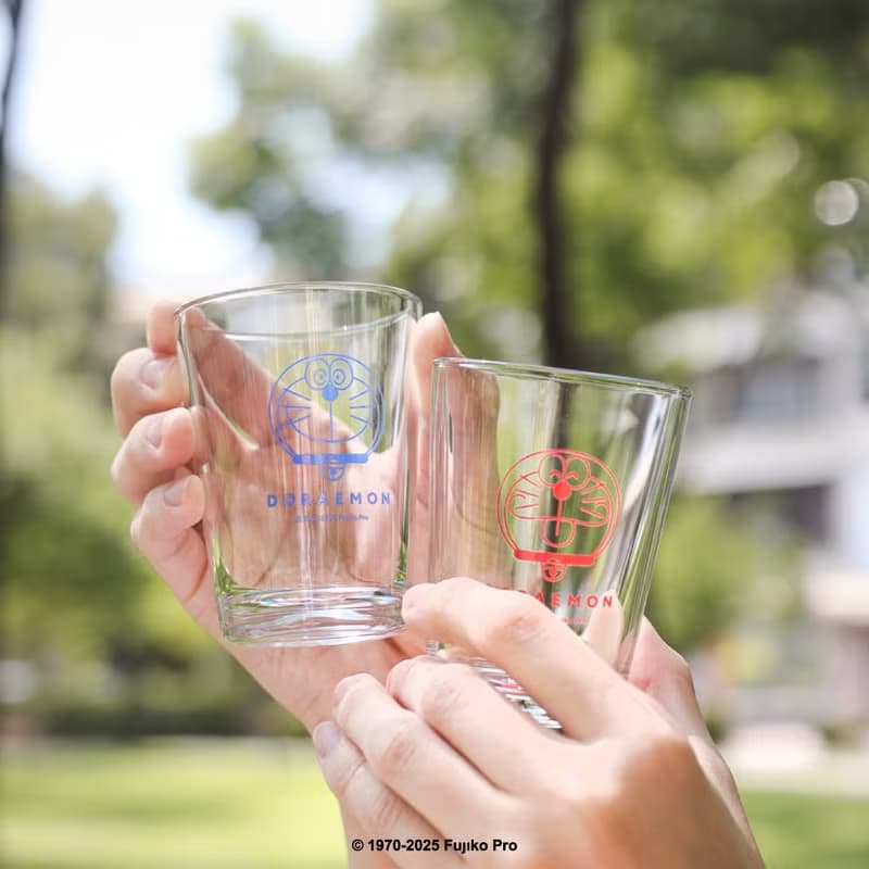 murmur 玻璃杯(2入)│哆啦A夢