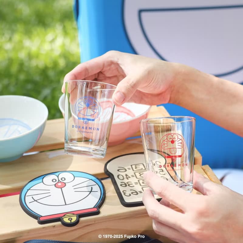 murmur 玻璃杯(2入)│哆啦A夢