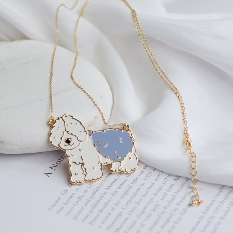 邊境牧羊犬 古代牧羊犬  手鍊 項鍊  狗狗 寵物飾品 生日禮物