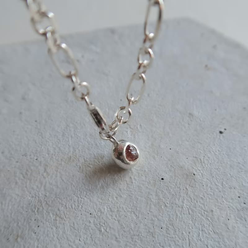 999純銀 彩色藍寶石 尖晶石 天然石 925純銀 手鍊 對鍊 免費包裝