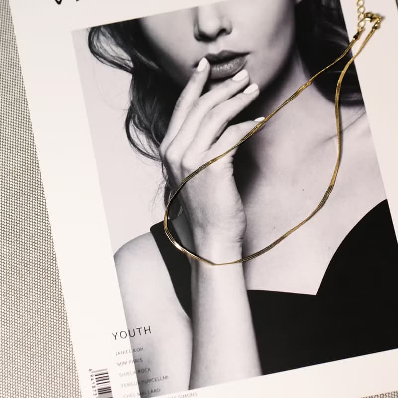 個性歐美風蛇鍊項鍊