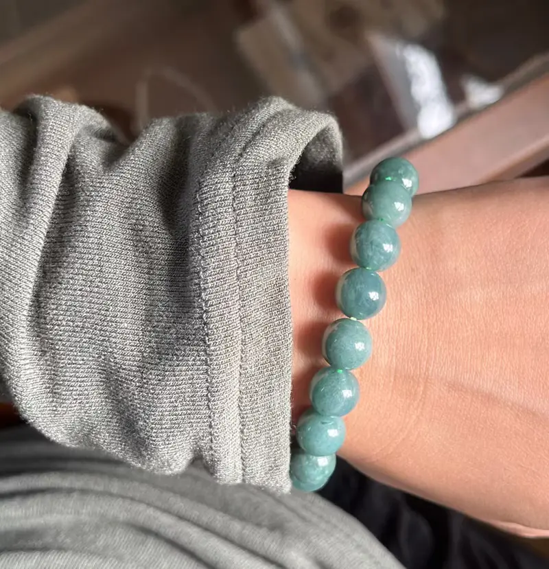 藍水翡翠 翡翠手串 翡翠珠鍊 翡翠 手鍊 手珠 手串