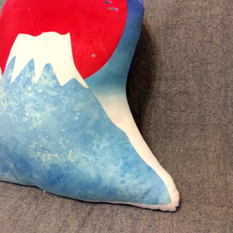 富士山 抱枕