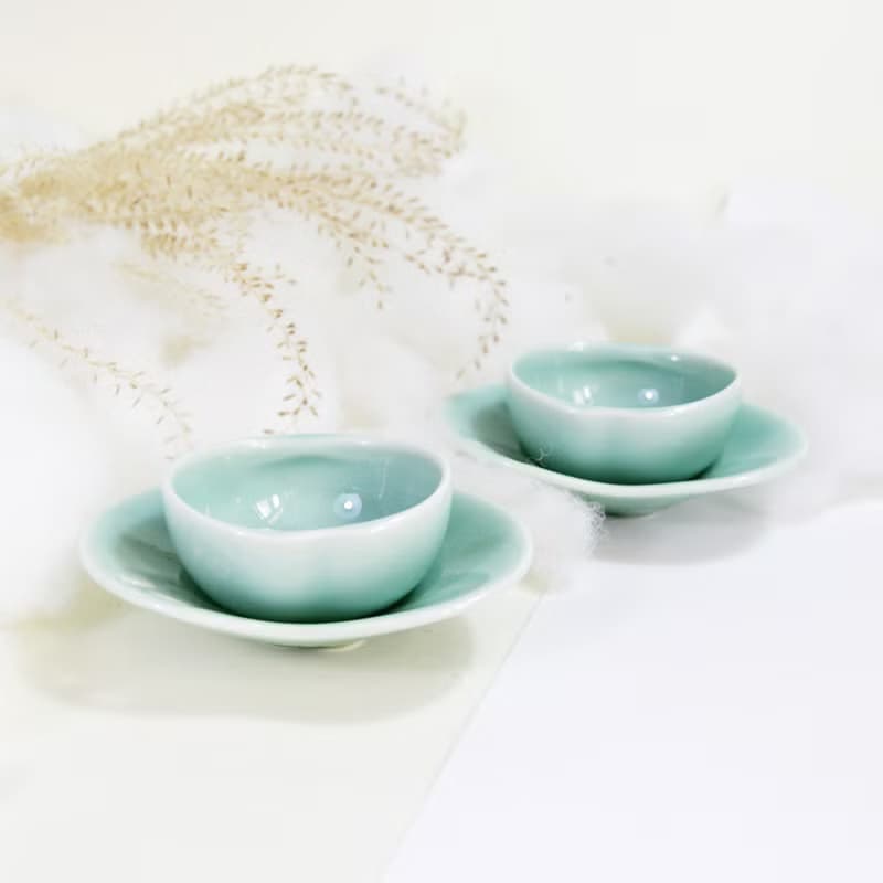 四季和茗 春萌對杯組 | 茶具