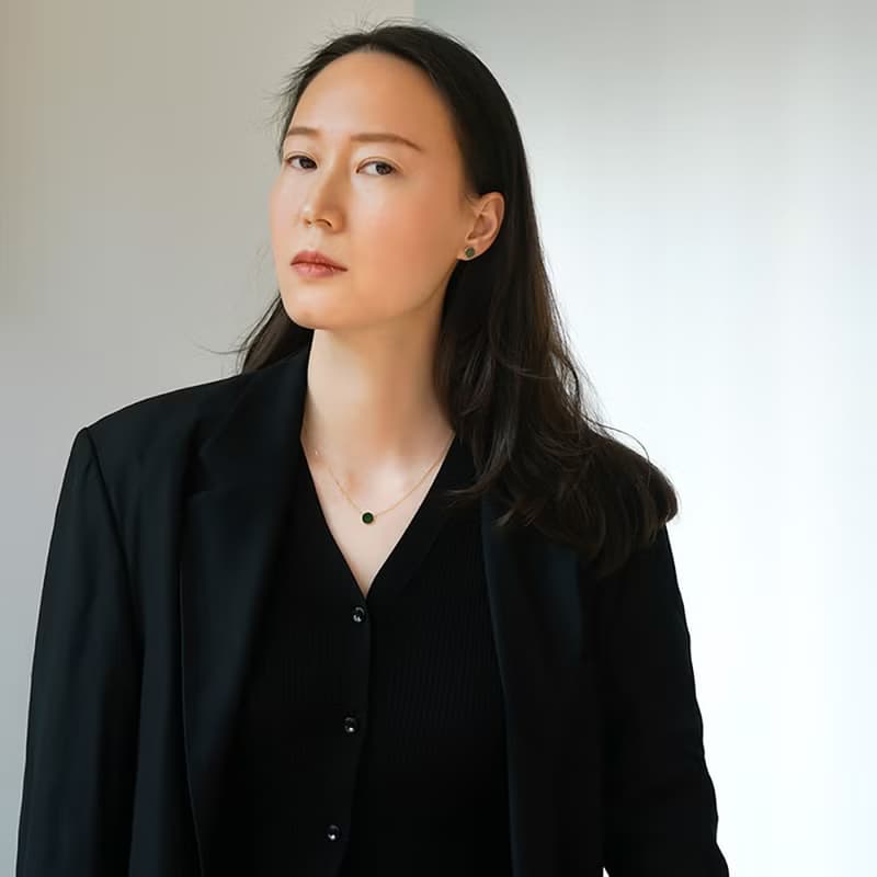 一片青山綠水項鏈 未時18K黃金天然翡翠鐵龍生圓形簡約時尚女款
