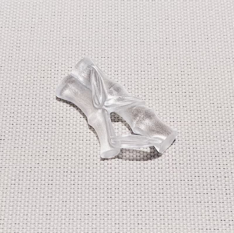 琉璃 竹節 茶枕