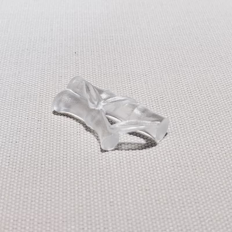 琉璃 竹節 茶枕