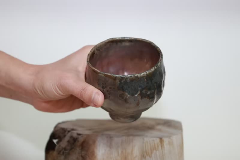 柴燒小茶碗/握杯/品茗杯/150ml/瀧間拾光