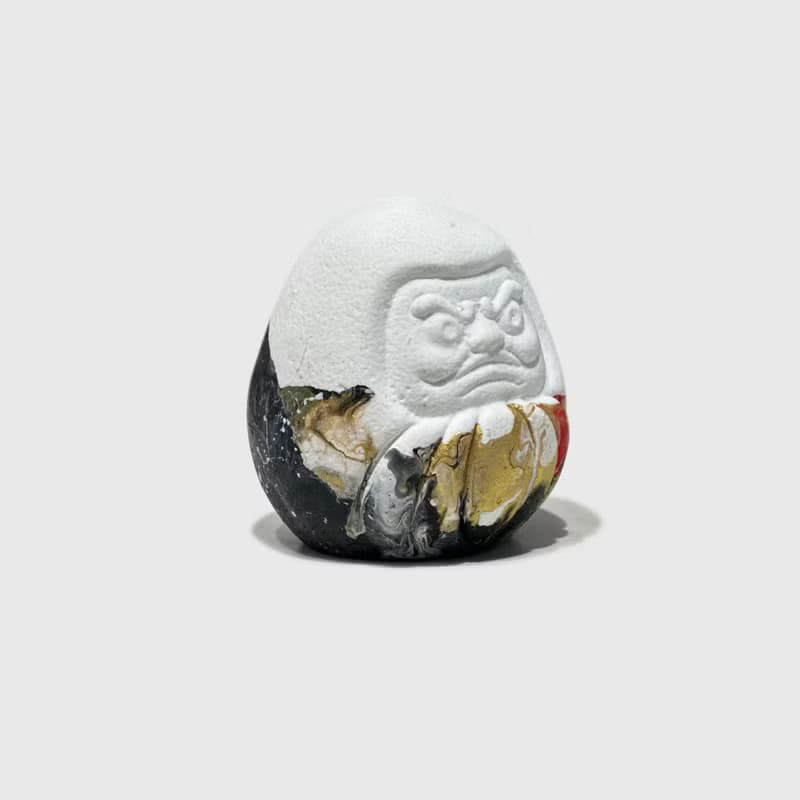 手工製造 I 達摩擴香石 I 流體藝術