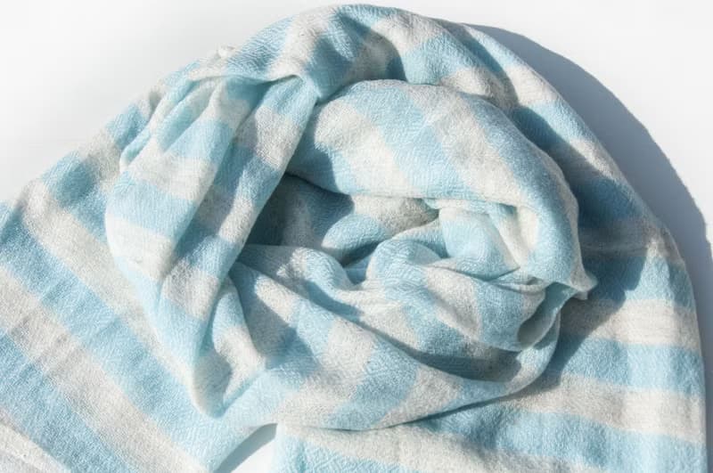 喀什米爾Cashmere 針織圍巾 純羊毛圍巾 手織圍巾 編織圍巾-希臘
