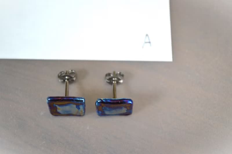 Titanium　pierced earrings・チタンピアス・テトラ・１６ゲージ・A