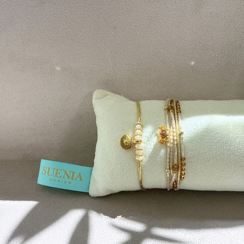 【PINKOI DESIGN FEST新品】銀河星光 精緻手工雙圈手鍊組