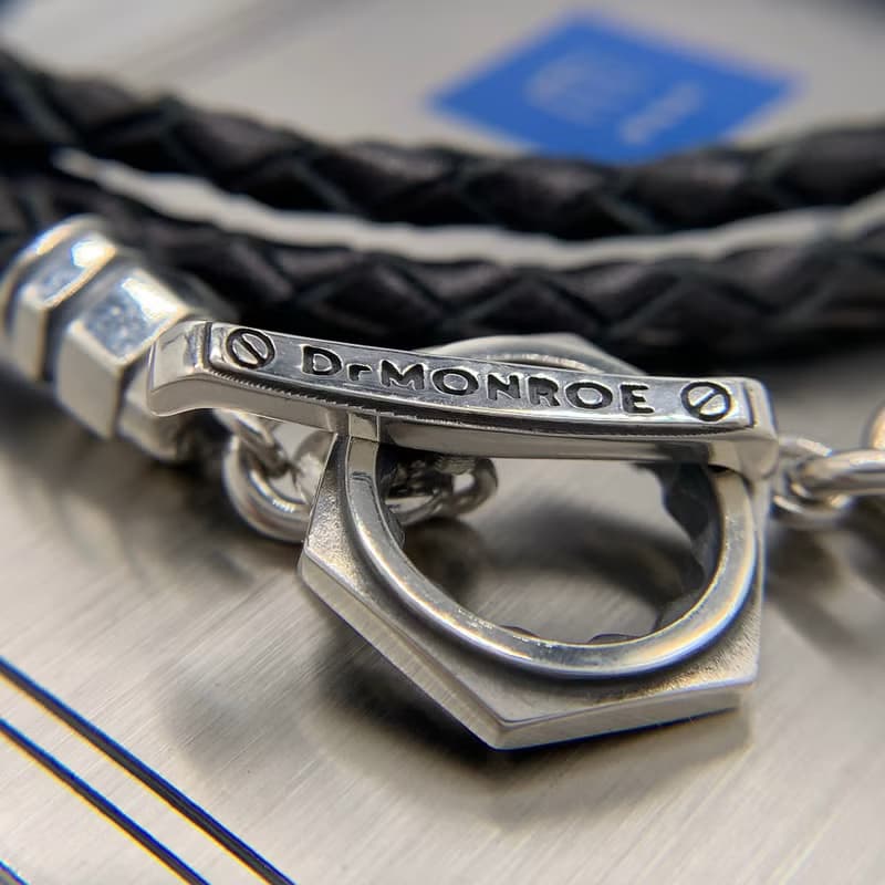 メンズ レザーブレスレット 黒/シルバー925 牛革/シルバーアクセサリー 日本製/送料無料/男性へのプレゼント/RE17