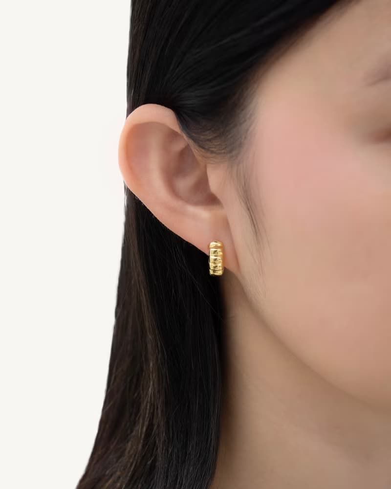 Brio Hoops │ 純銀耳圈