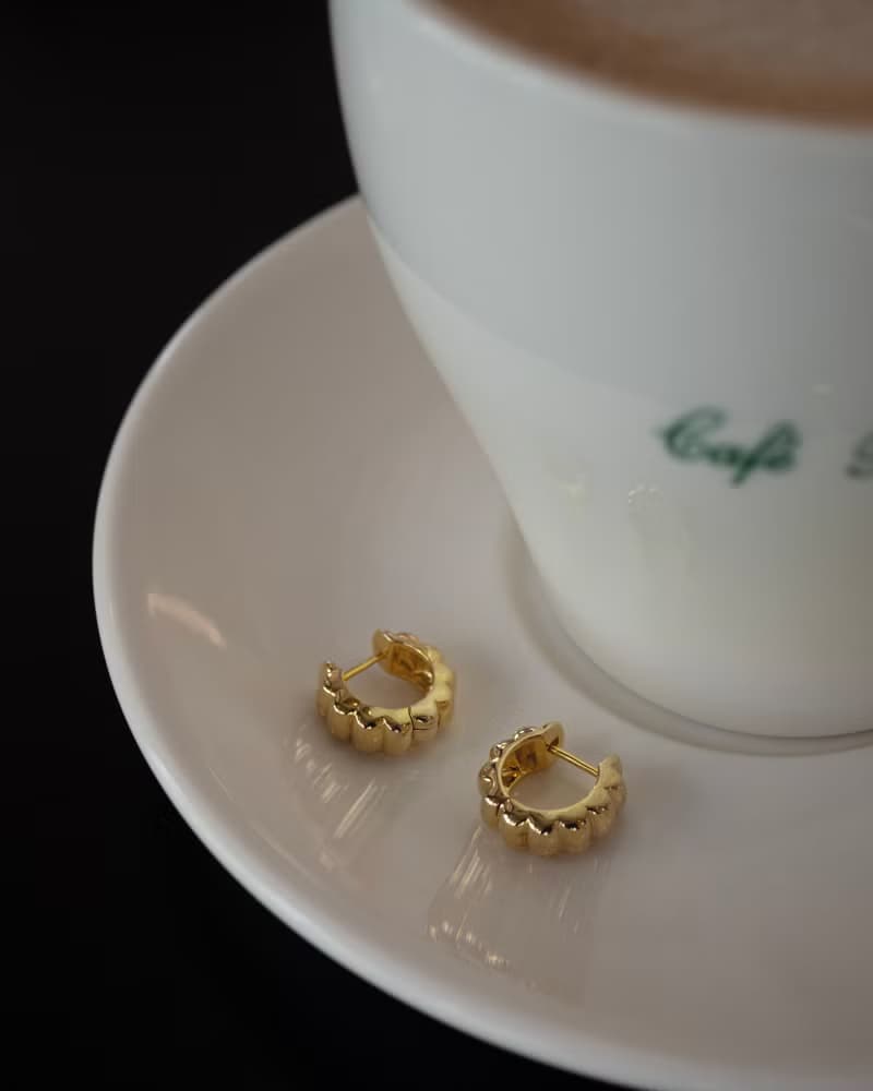 Brio Hoops │ 純銀耳圈