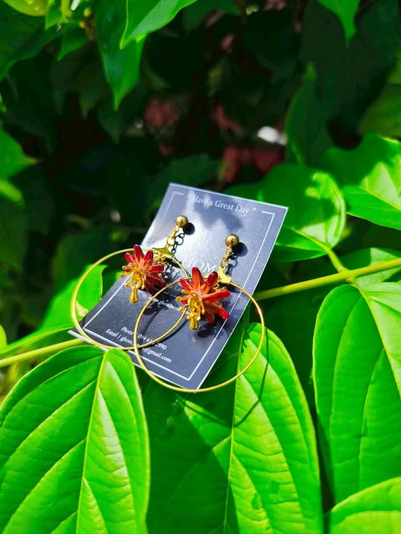 Dok-sailom Dan An Sadok Earrings 1 Dok (Dok Sailom Dan An Sadok Earrings 1 Dok)