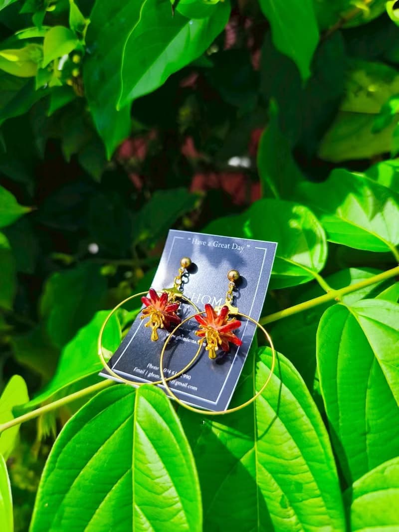 Dok-sailom Dan An Sadok Earrings 1 Dok (Dok Sailom Dan An Sadok Earrings 1 Dok)