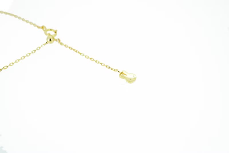 【Pinkoi x miffy】miffy哭了珍珠純銀手鏈