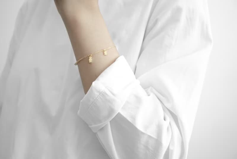 【Pinkoi x miffy】miffy哭了珍珠純銀手鏈