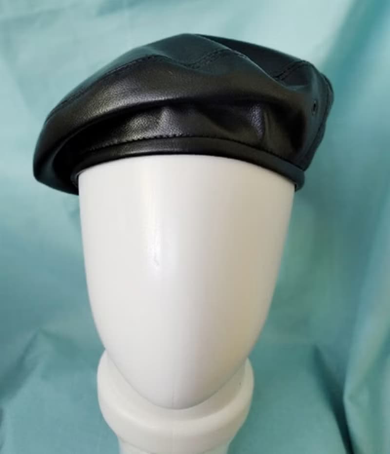 Military Spring Clothing Wool Beret Hat / Unique Military Fall Beret Hat
