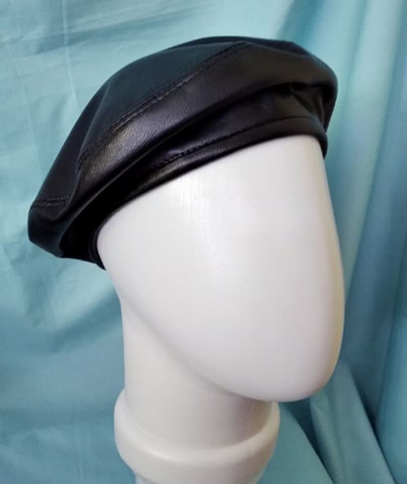 Military Spring Clothing Wool Beret Hat / Unique Military Fall Beret Hat